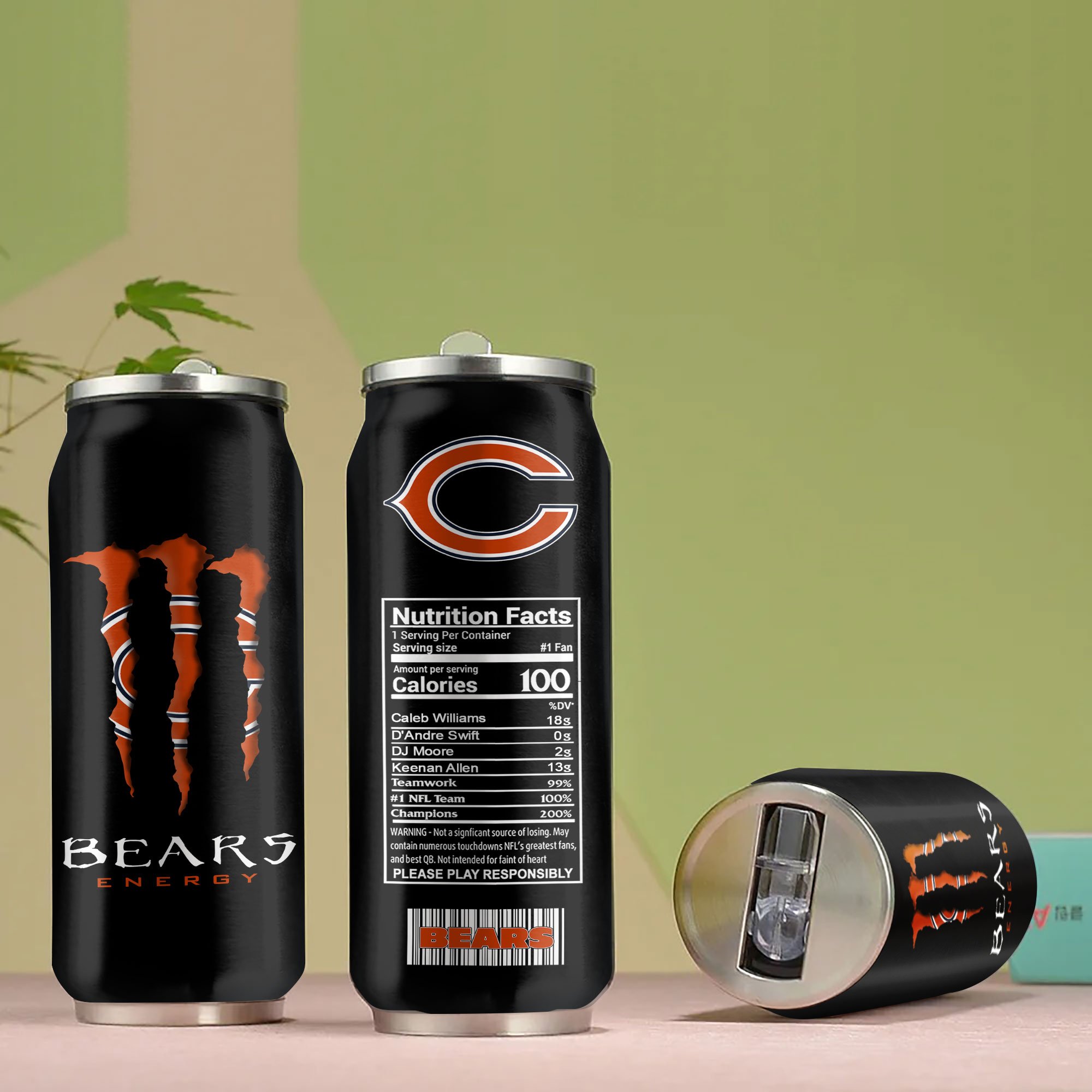 Chicago Bears Monster Energy 10oz 59913 